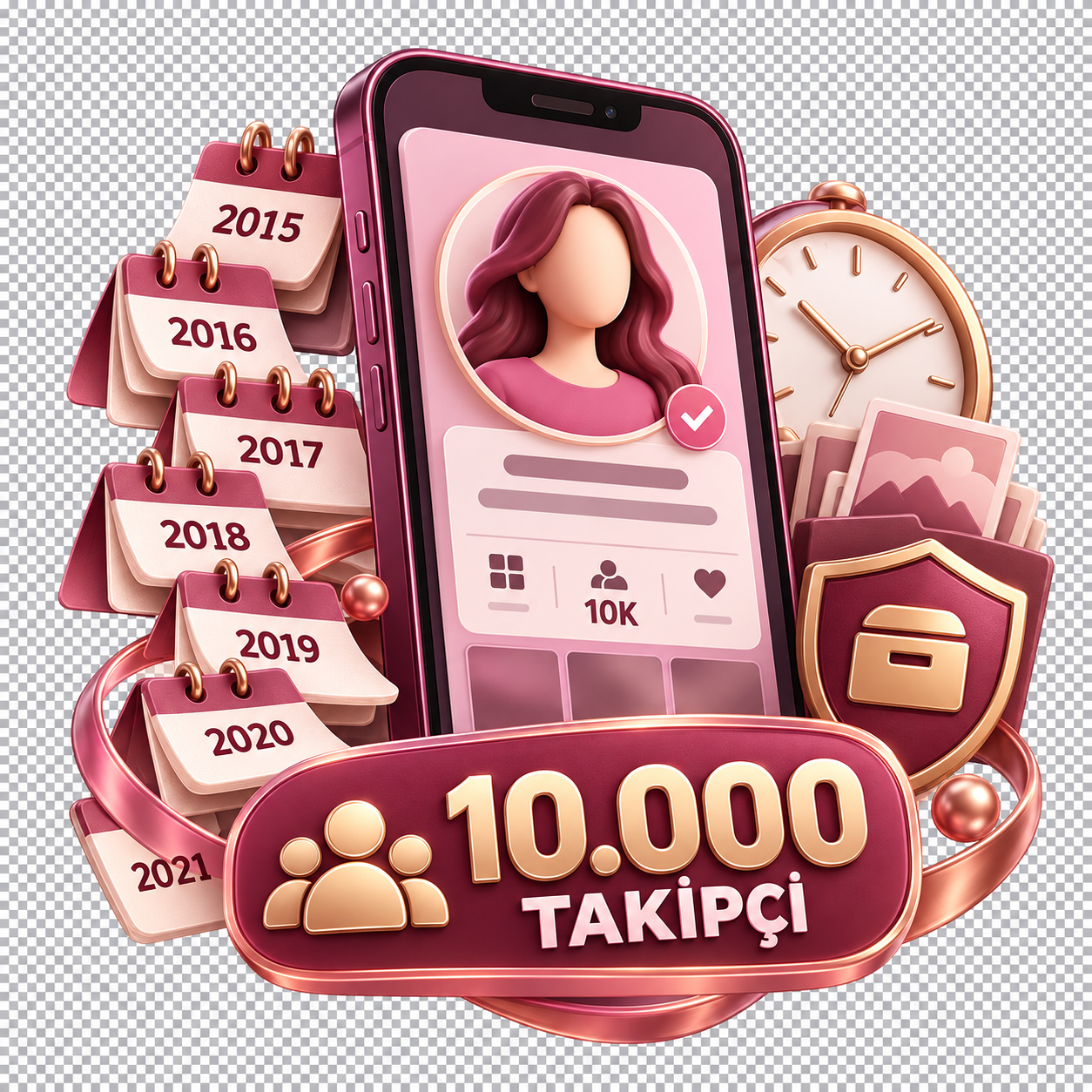10.000 Takipçili Eski Tarihli Instagram Hesabı