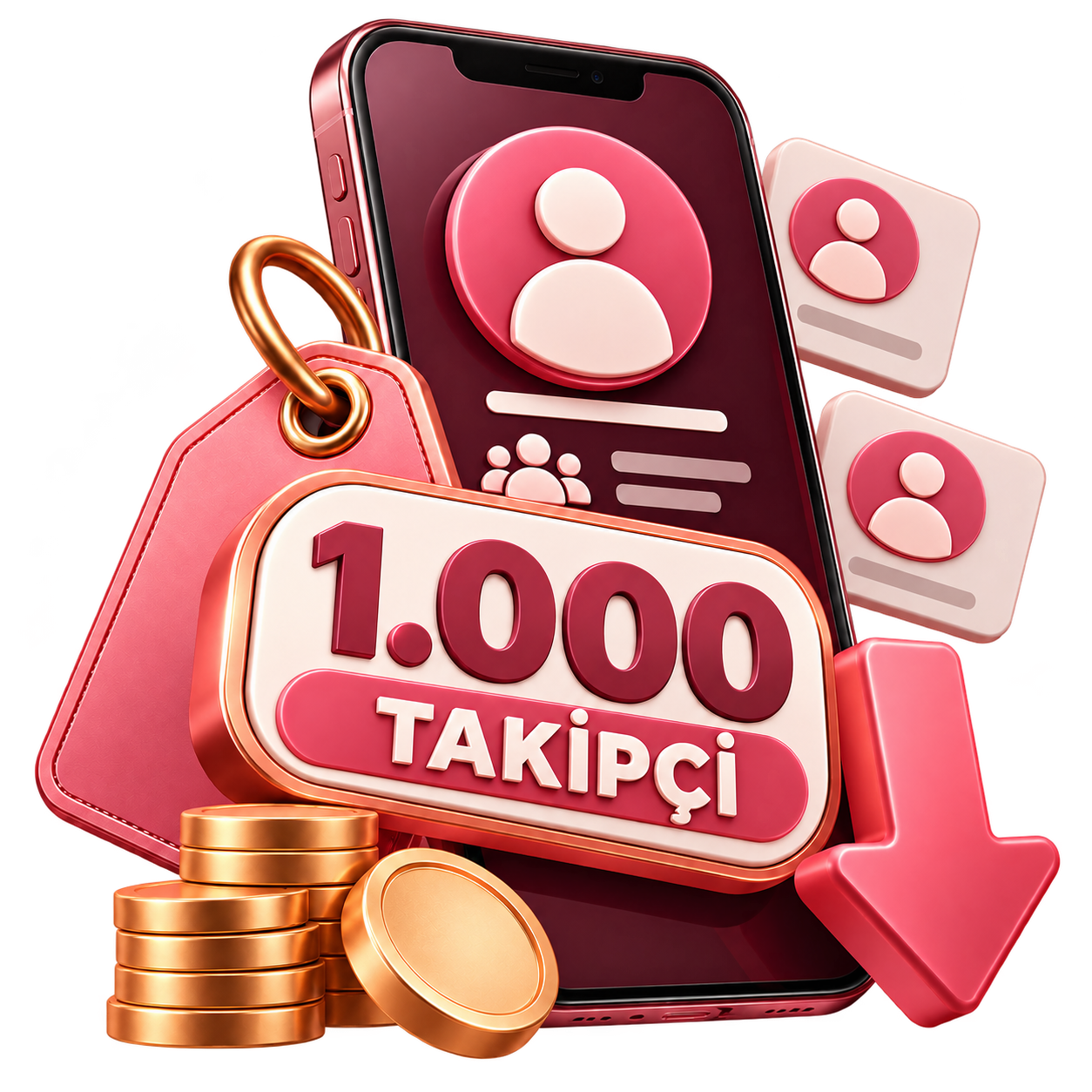 1.000 Takipçili Ekonomik Instagram Hesabı